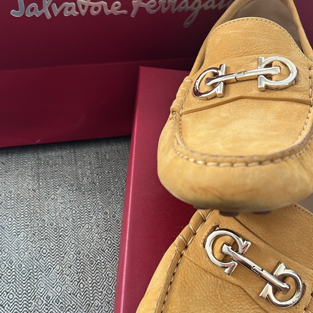 Salvatore Ferragamo Tan Loafers - Picture 10 of 10